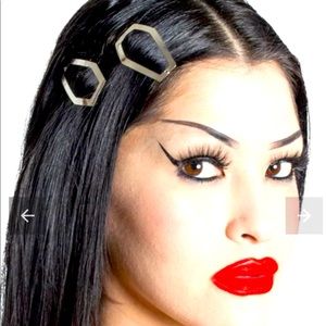 SOLD OUT!!DO NOT BUY! Coffin hair clips dress up every edgy hairstyle.